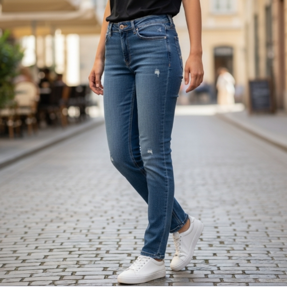 Maurices  Distressed Slim fit Mid-rise Jeans